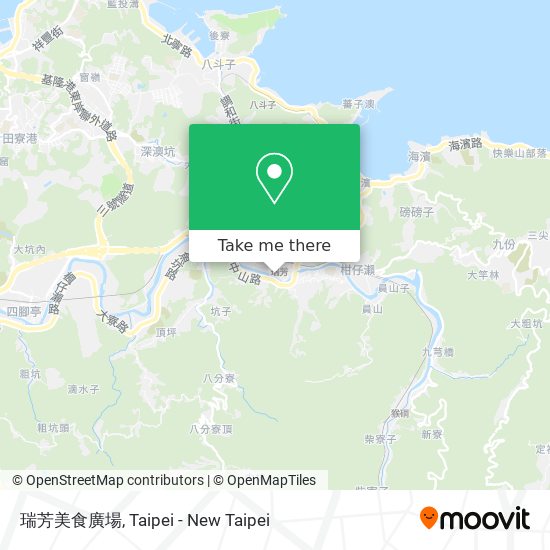 瑞芳美食廣場 map