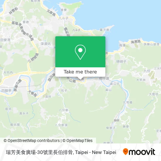 瑞芳美食廣場-30號里長伯排骨 map