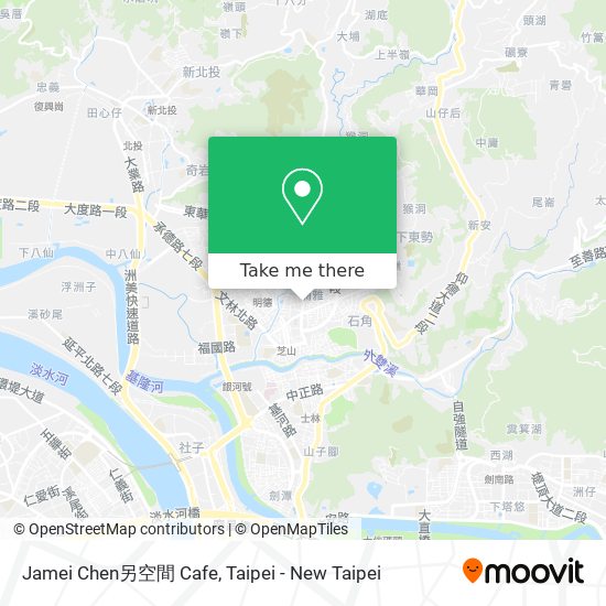 Jamei Chen另空間 Cafe map
