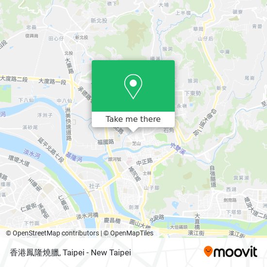 香港鳳隆燒臘地圖