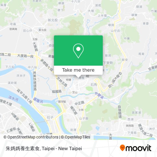 朱媽媽養生素食 map