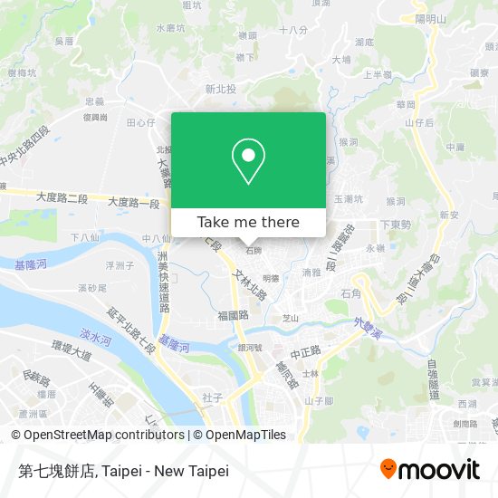 第七塊餅店 map