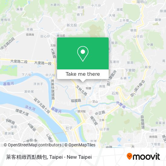 萊客精緻西點麵包地圖
