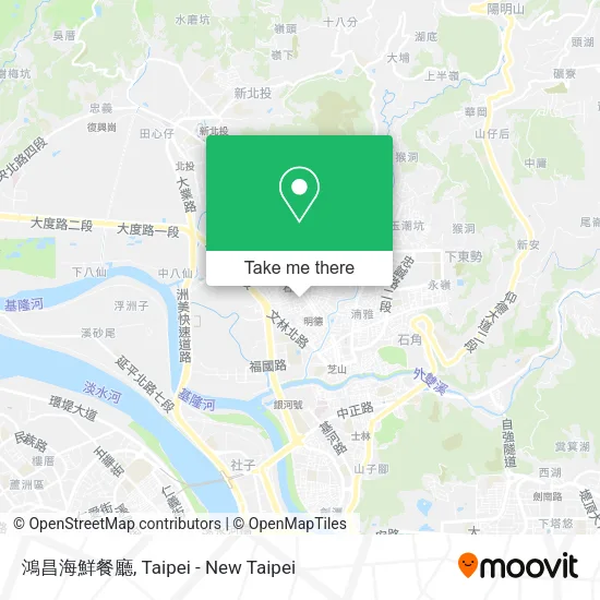 鴻昌海鮮餐廳地圖