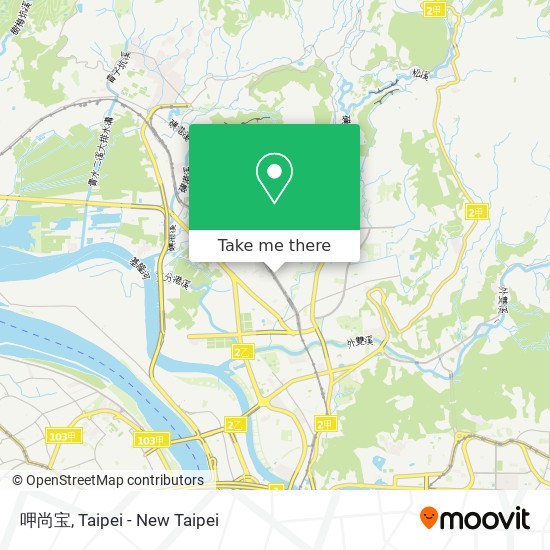 呷尚宝 map