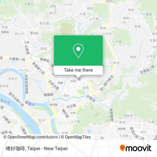 嗜好咖啡 map