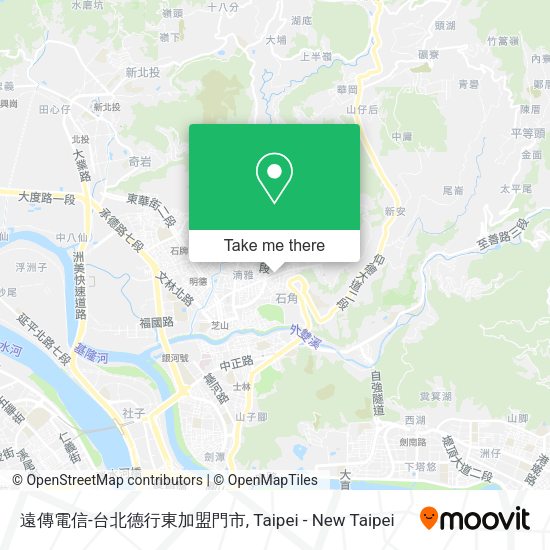 遠傳電信-台北德行東加盟門市地圖