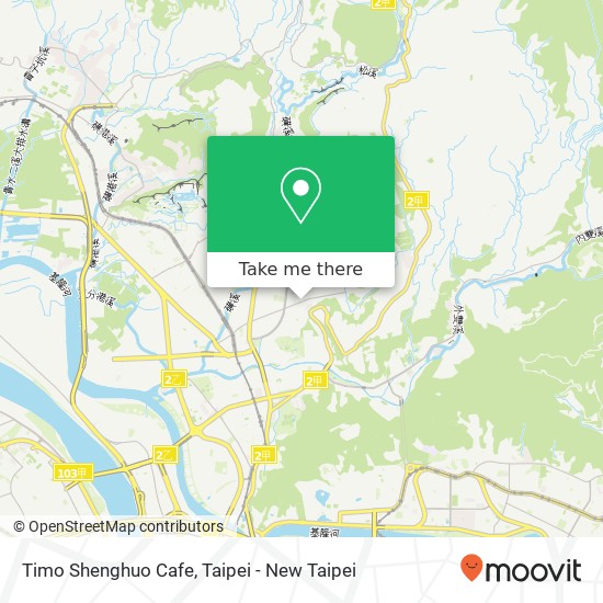 Timo Shenghuo Cafe, 臺北市士林區德行東路223號 map