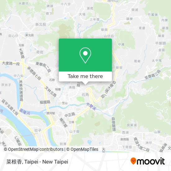 菜根香 map