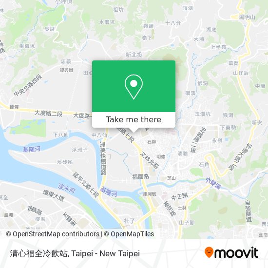 清心福全冷飲站 map