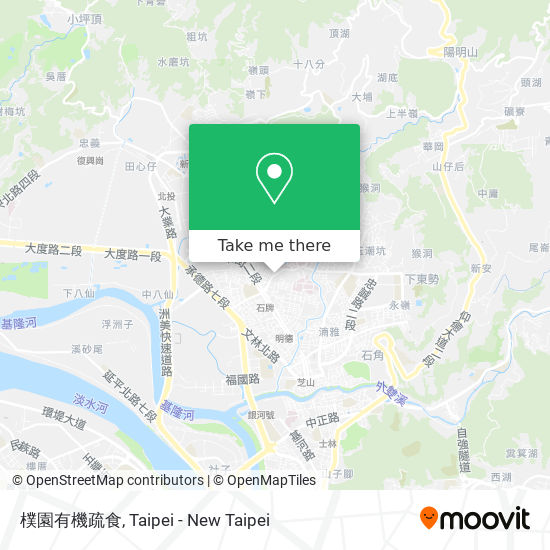 樸園有機疏食 map