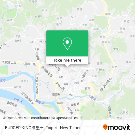 BURGER KING漢堡王 map