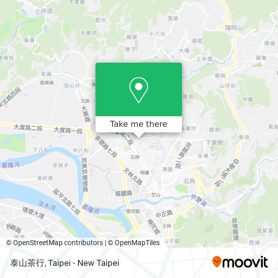 泰山茶行 map