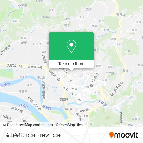 泰山茶行地圖
