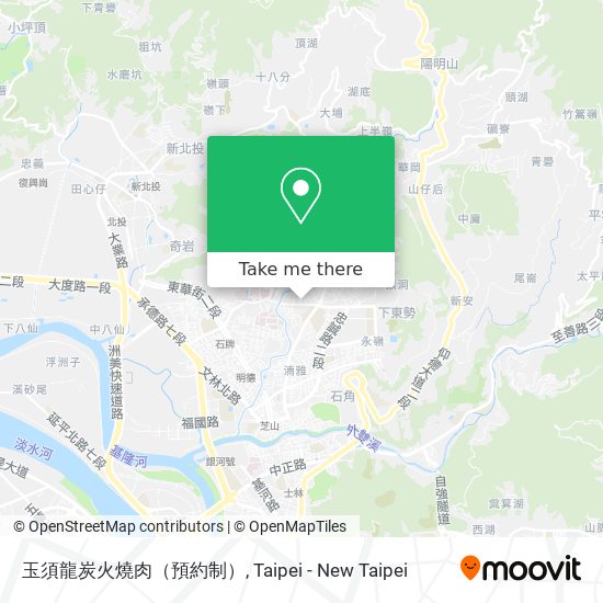 玉須龍炭火燒肉（預約制） map