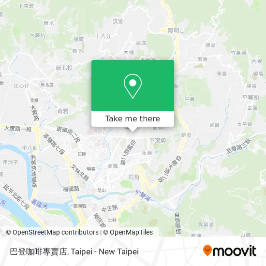 巴登咖啡專賣店 map