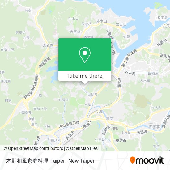 木野和風家庭料理 map