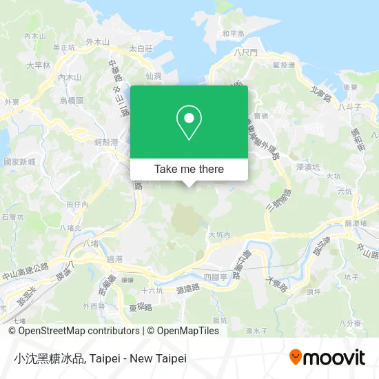 小沈黑糖冰品 map