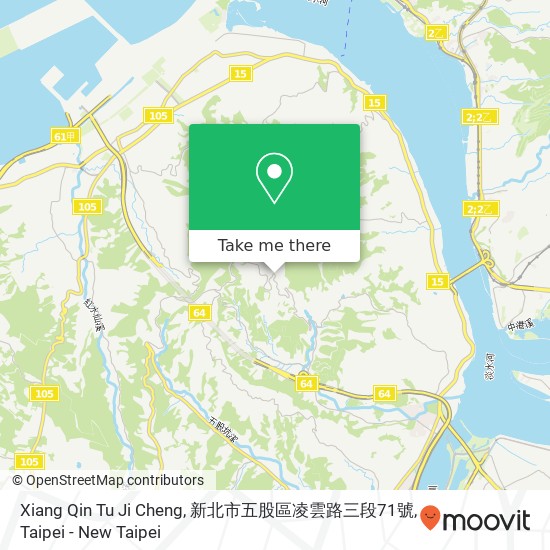 Xiang Qin Tu Ji Cheng, 新北市五股區凌雲路三段71號地圖