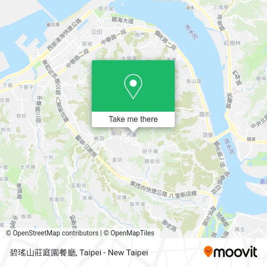 碧瑤山莊庭園餐廳地圖