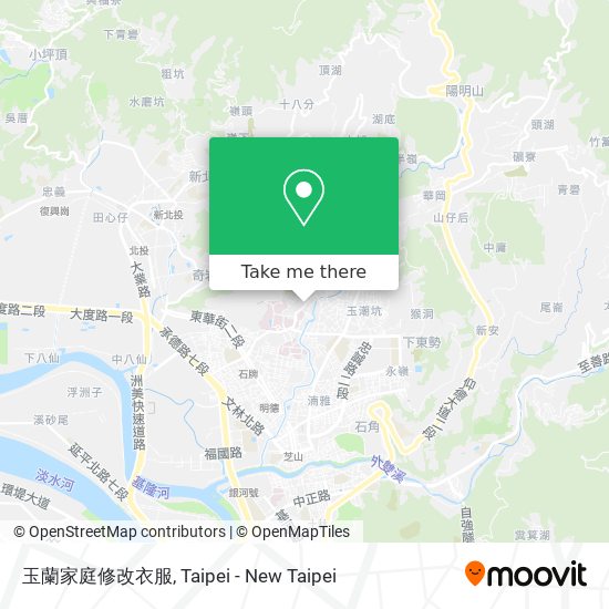 玉蘭家庭修改衣服 map
