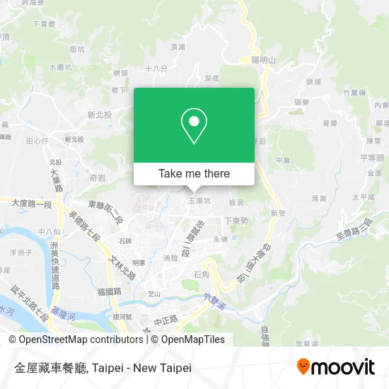 金屋藏車餐廳地圖