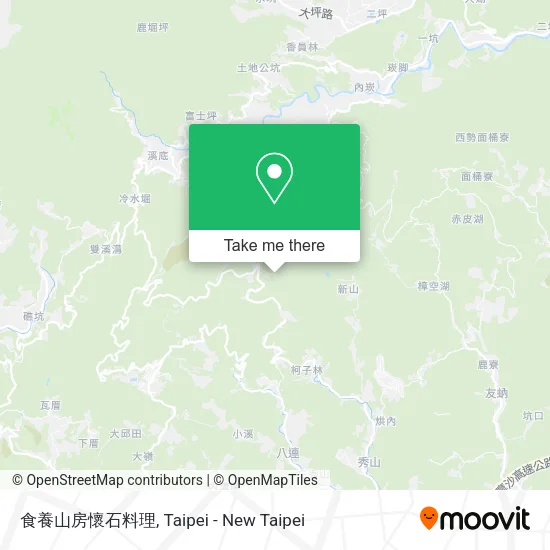 食養山房懷石料理地圖