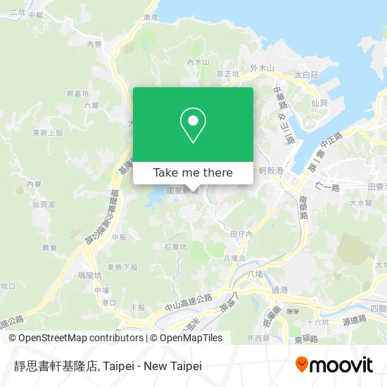 靜思書軒基隆店地圖