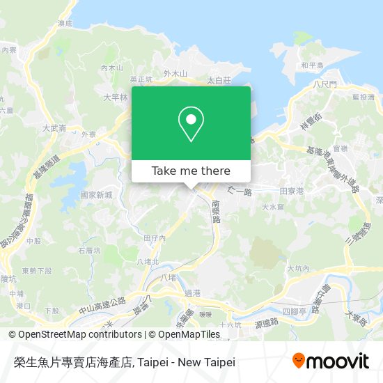 榮生魚片專賣店海產店地圖