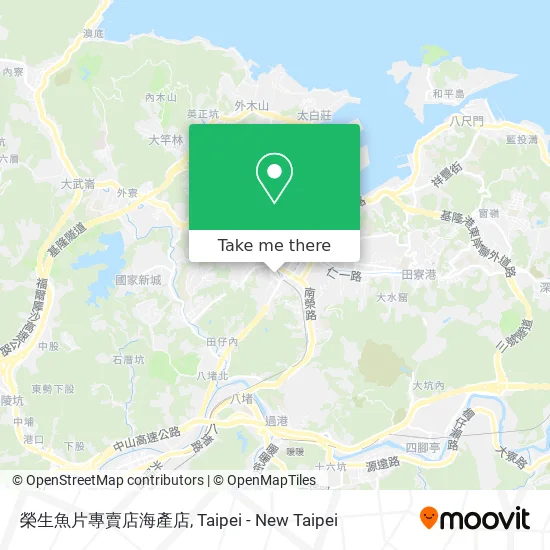 榮生魚片專賣店海產店 map
