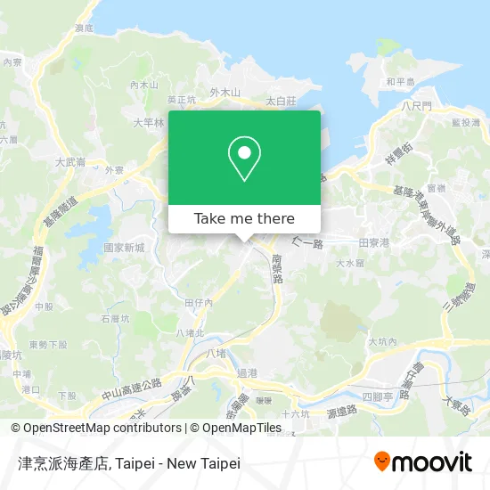 津烹派海產店 map
