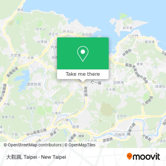 大觀圓 map