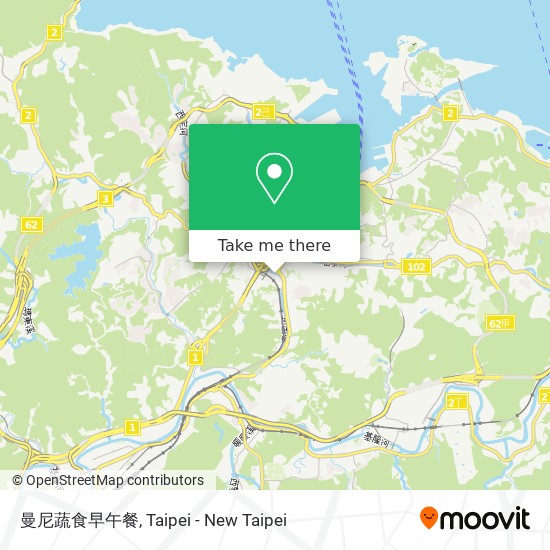 曼尼蔬食早午餐 map