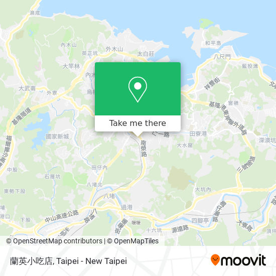 蘭英小吃店 map