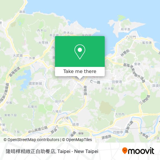 隆晴樺精緻正自助餐店 map