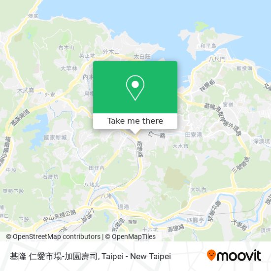 基隆 仁愛市場-加園壽司 map
