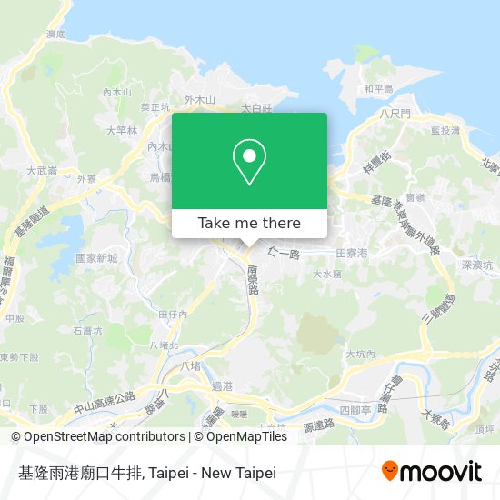 基隆雨港廟口牛排 map