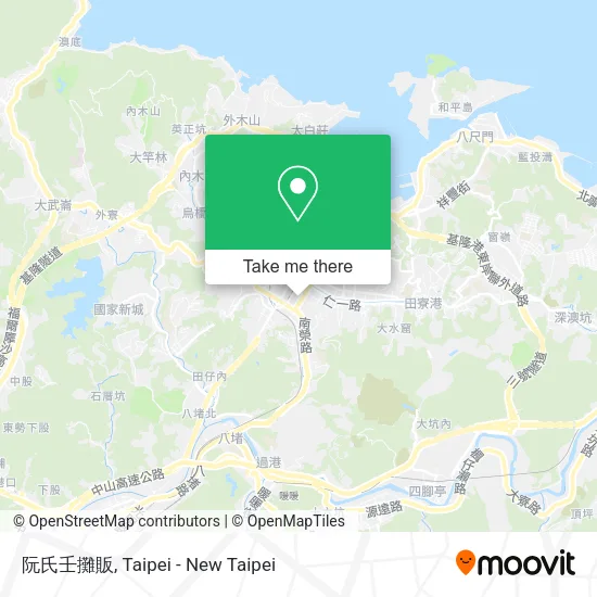 阮氏壬攤販 map