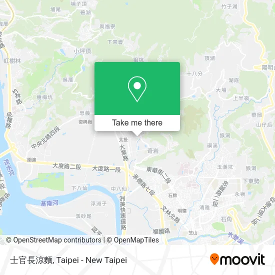 士官長涼麵地圖