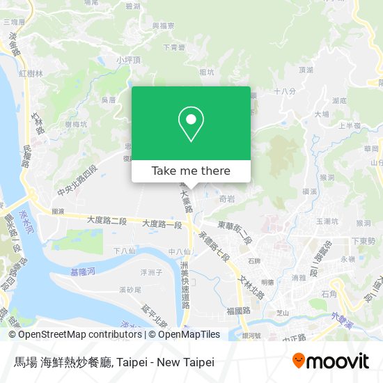 馬場 海鮮熱炒餐廳 map