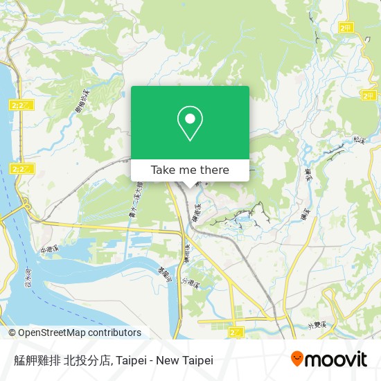 艋舺雞排 北投分店 map