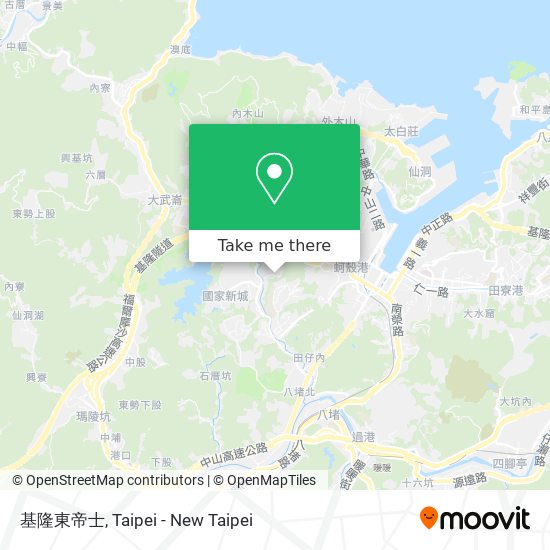 基隆東帝士地圖