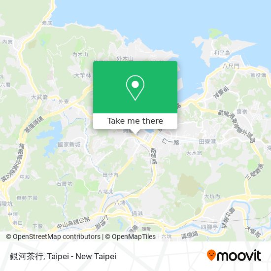 銀河茶行地圖