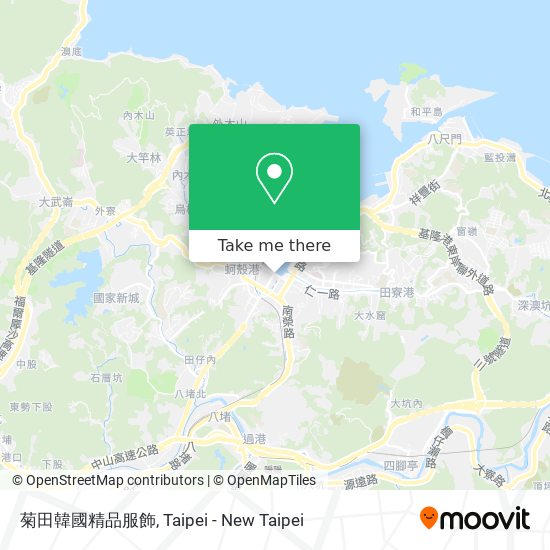 菊田韓國精品服飾 map