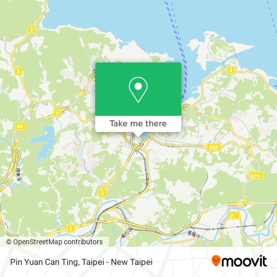 Pin Yuan Can Ting map