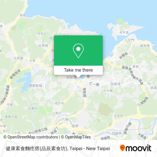 健康素食麵疙瘩(品辰素食坊) map