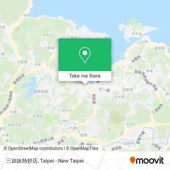 三姐妹熱炒店地圖