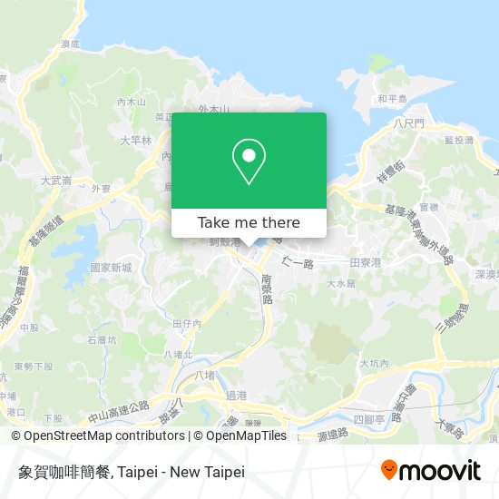 象賀咖啡簡餐 map