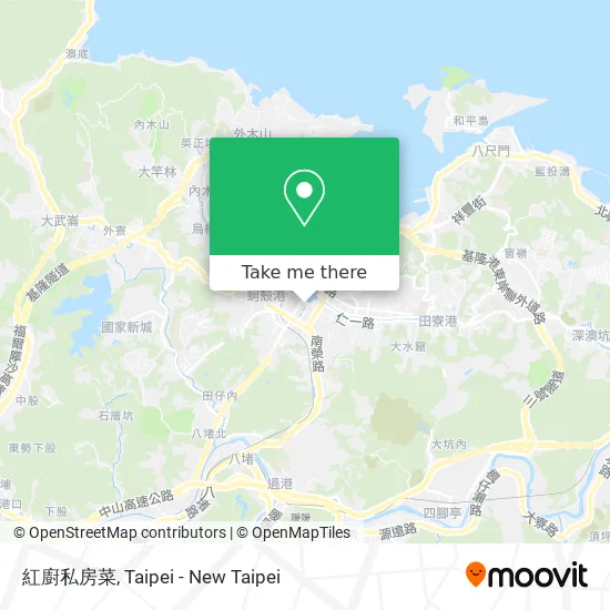 紅廚私房菜地圖