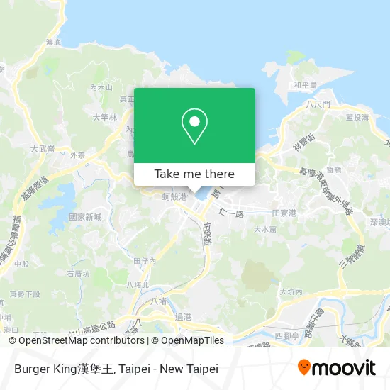 Burger King漢堡王 map